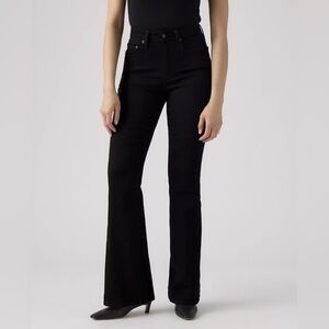 Levi’s 726 High Rise Flare Black Jeans